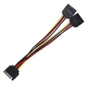 SATA Power Splitter (1x SATA Power Stecker zu 2x SATA Power Buchse)