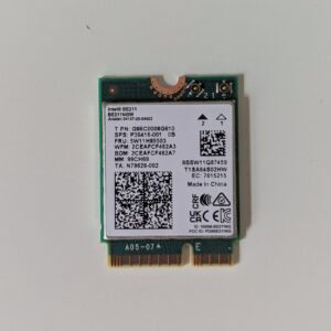 Intel BE211 WiFi Modul mit Bluetooth 6.0 und WiFi 7